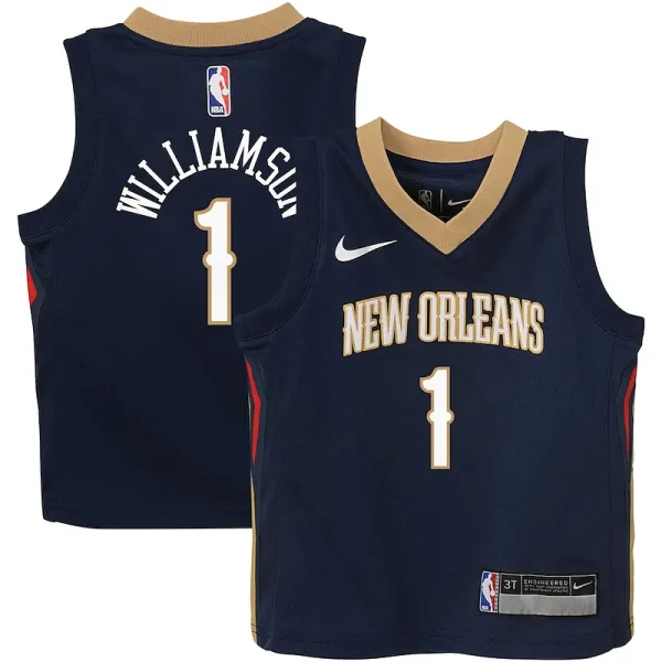 Leckeres Toller Luxuriös Zion Williamson New Orleans Pelicans Nike Toddler Swingman Player Jersey Icon Edition Navy für Sportliebhaber