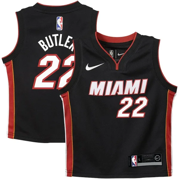 Beständiger Jimmy Butler Miami Heat Nike Toddler Swingman Player Jersey Icon Edition Black für Sportliebhaber
