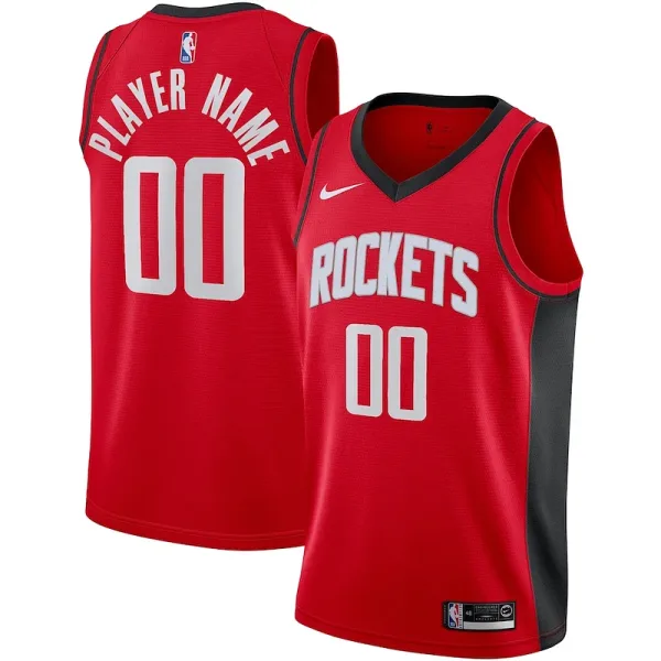 Hübsch Wunderbar Houston Rockets Nike 2020/21 Swingman Custom Jersey Icon Edition Red für Sportliebhaber