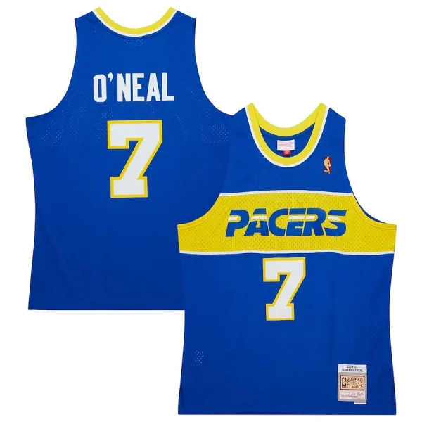 Elegant Stylish Exquisit Jermaine O'Neal Indiana Pacers 2004/05 Hardwood Classics Swingman Jersey Royal für Sportliebhaber