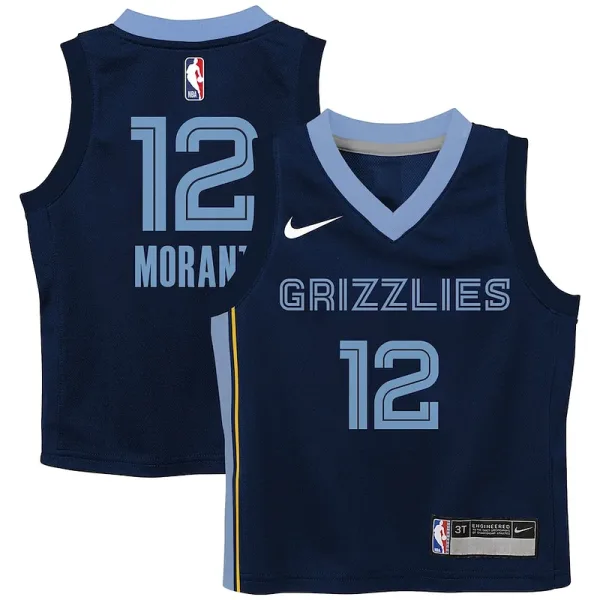 Originell Ja Morant Memphis Grizzlies Nike Toddler Swingman Player Jersey Icon Edition Navy für Sportliebhaber