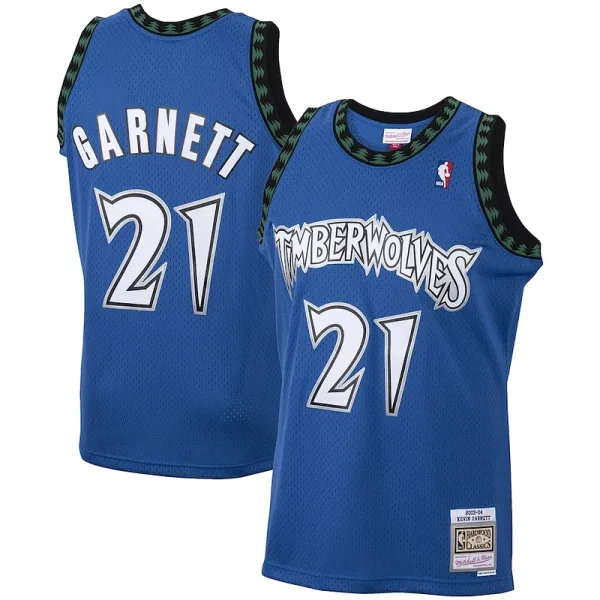 Originell Magnifisent Elegant Kevin Garnett Minnesota Timberwolves 2001/02 Hardwood Classics Swingman Jersey Blue für Sportliebhaber