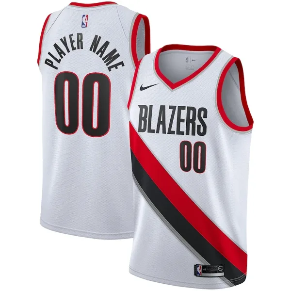 Charmanter Portland Trail Blazers Nike 2020/21 Swingman Custom Jersey Association Edition White für Sportliebhaber