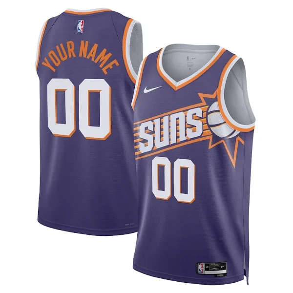 Cool Exquisit Komfortabel Phoenix Suns Nike Unisex Swingman Custom Jersey Purple Icon Edition für Sportliebhaber