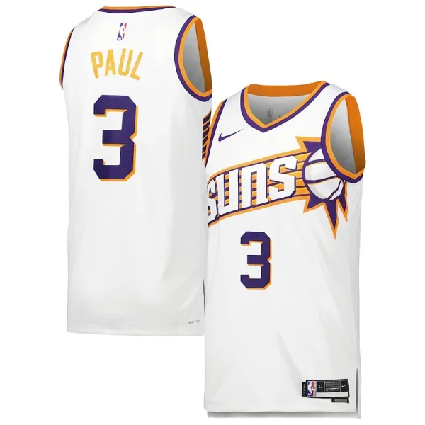 Magnifisent Chris Paul Phoenix Suns Nike Unisex Swingman Jersey Association Edition White für Sportliebhaber