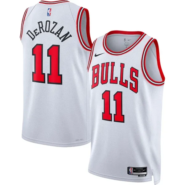 Fasziniert DeMar DeRozan Chicago Bulls Nike Unisex 2022/23 Swingman Player Jersey White Association Edition für Sportliebhaber